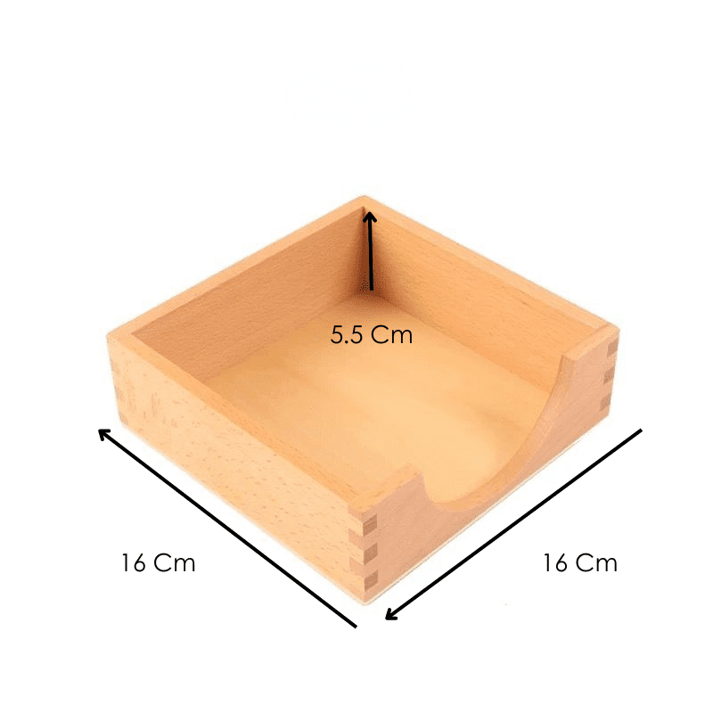 Montessori Metal Inset Paper Box with Insert Drawing Papers - Language and Writing Shelf Material