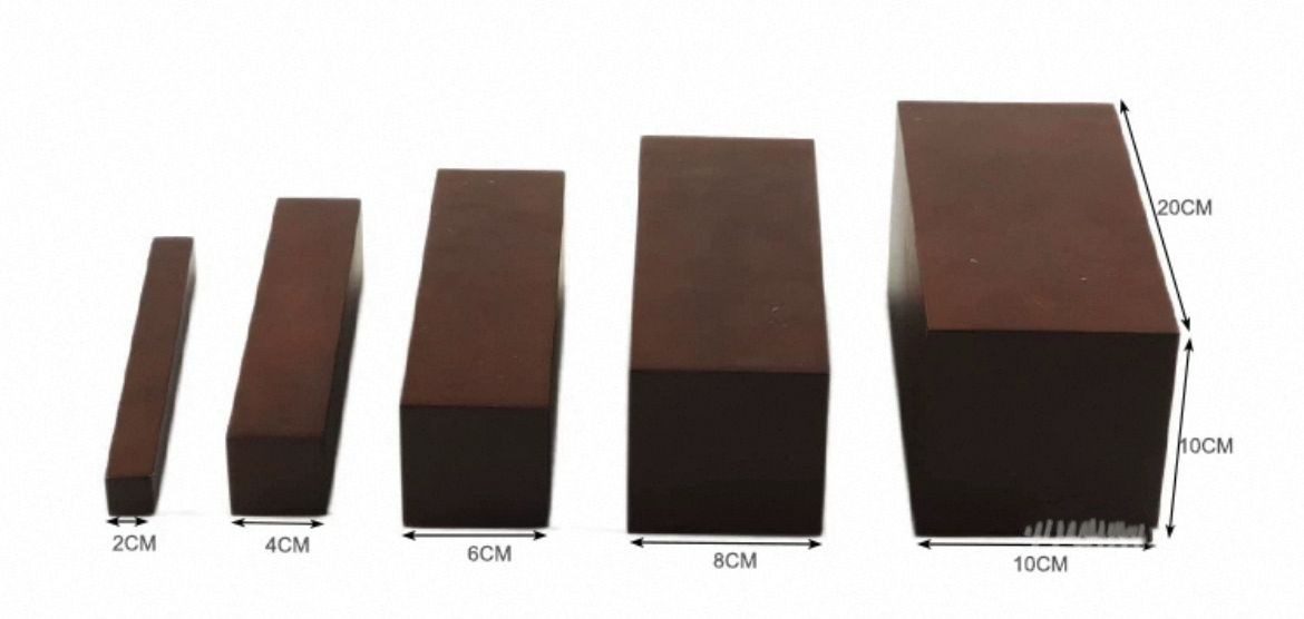 Montessori Toddler Brown Stairs - Sensorial Material for Size Discrimination