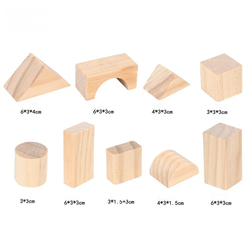Wooden Building Blocks β 100 Pieces Open-Ended Construction Set