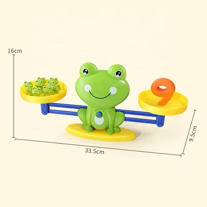 Frog Balance Scale – Fun Math Counting and Addition Game for Kids