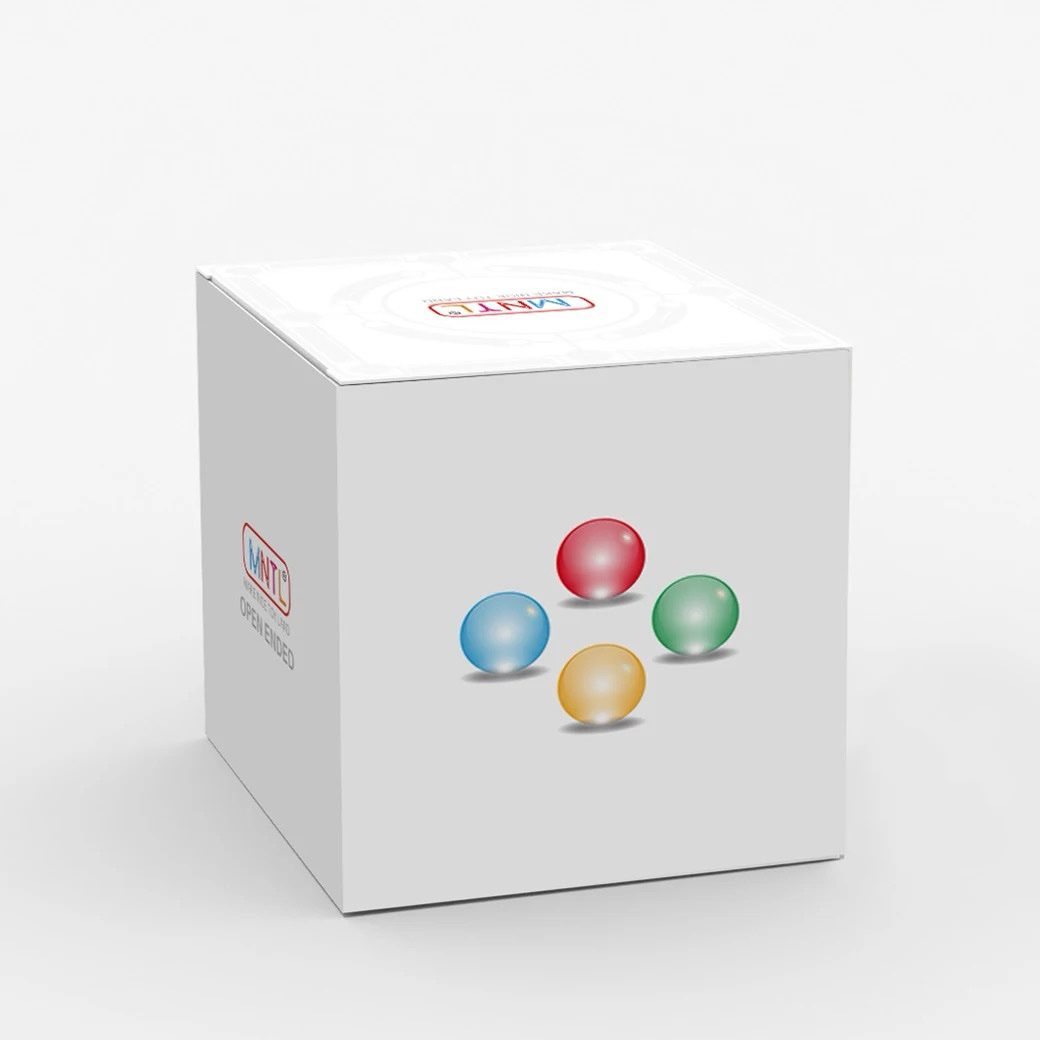 LED Glowing Balls - Light-Up Balls for Magnetic Tile Marble Runs and Sensory Play