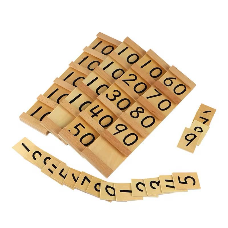 Mini Tens and Teens Board - Homeschool-Friendly Montessori Math Material