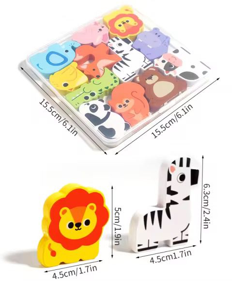 Toddler playing with wooden box matching and stacking puzzle, hands-on learning toy for fine motor skills and shape recognition