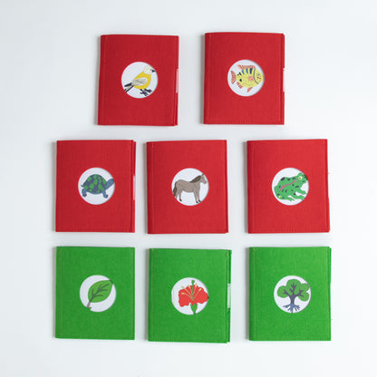 Montessori Botany Zoology Cards | 3-Part Nomenclature Set