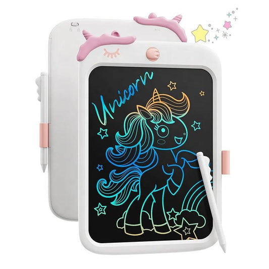 LCD Writing Tablet – Reusable Drawing and Doodle Board for Kids - 10-Inch