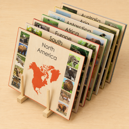 Montessori Animals of the Seven Continents - Bundle - Culture and Geography Classification