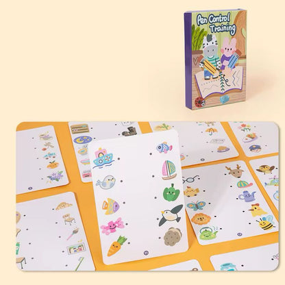 Pen Control Training – Tracing, Symmetry, Maze, and Matching Activities