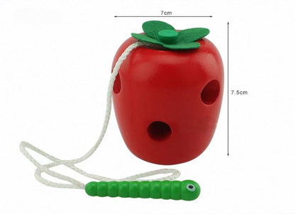 Montessori Lacing Activity - Practical Life Fine Motor Material for Toddlers