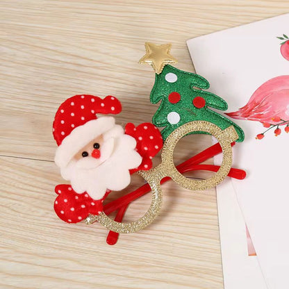 Christmas Party Glasses – Random from 4 Styles (Reindeer, Snowman, Santa, Teddy Bear)