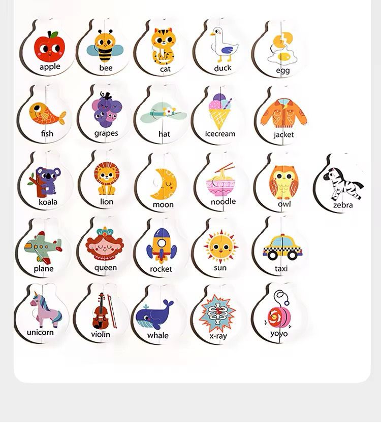 Ladybug Alphabet Matching Puzzle – Perfect for Toddlers, Preschoolers, Daycare and Bulk Gifting