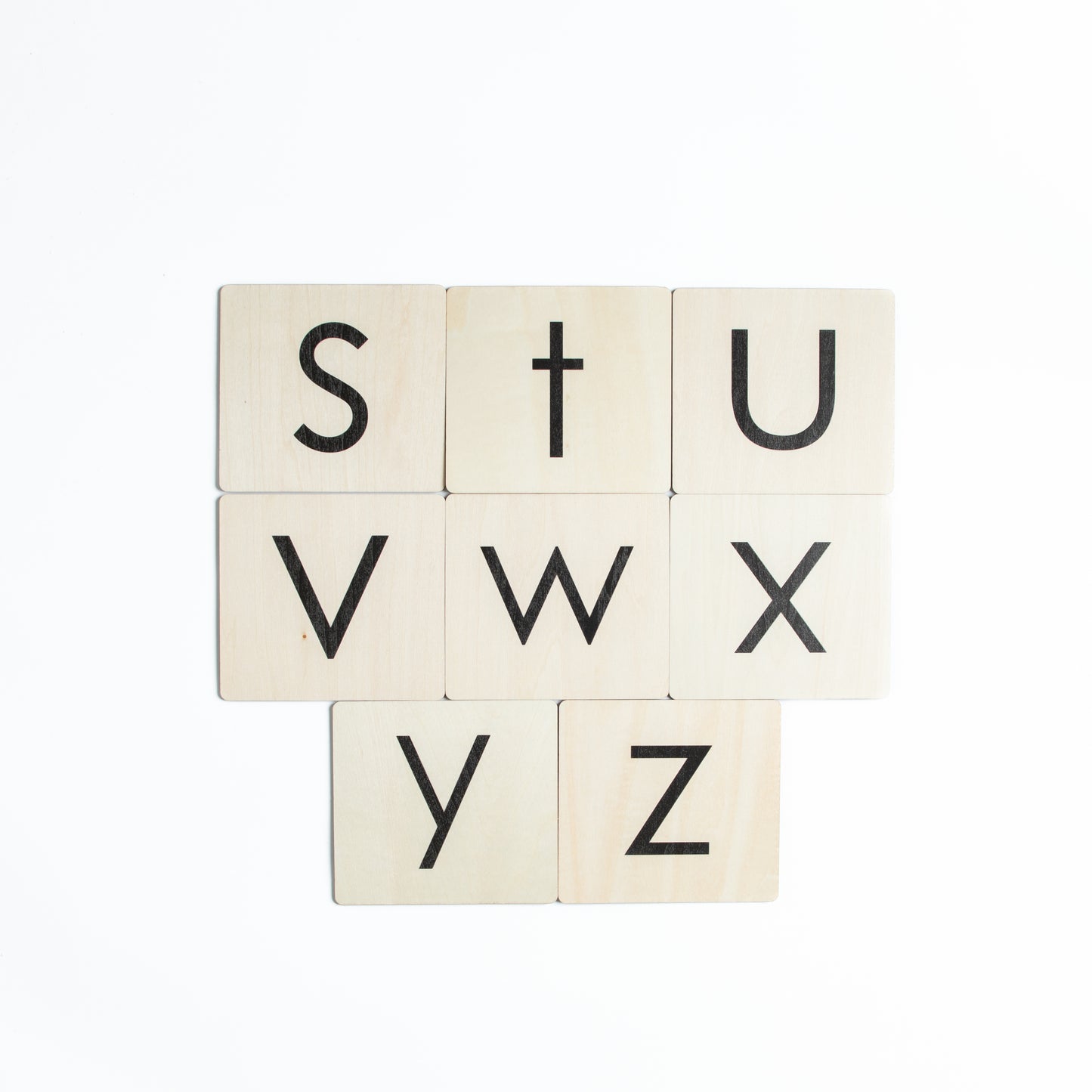 Alphabet sorting board for Montessori phonics and early literacy skills