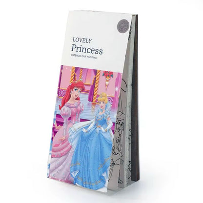 Painting Bookmark Set – Creative Watercolor Fun for Kids – Forest Animals, Princess, Happy Elf, Cute Pet