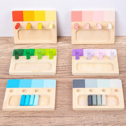 Color Resemblance Sorting – Montessori Sensory Color Matching Activity