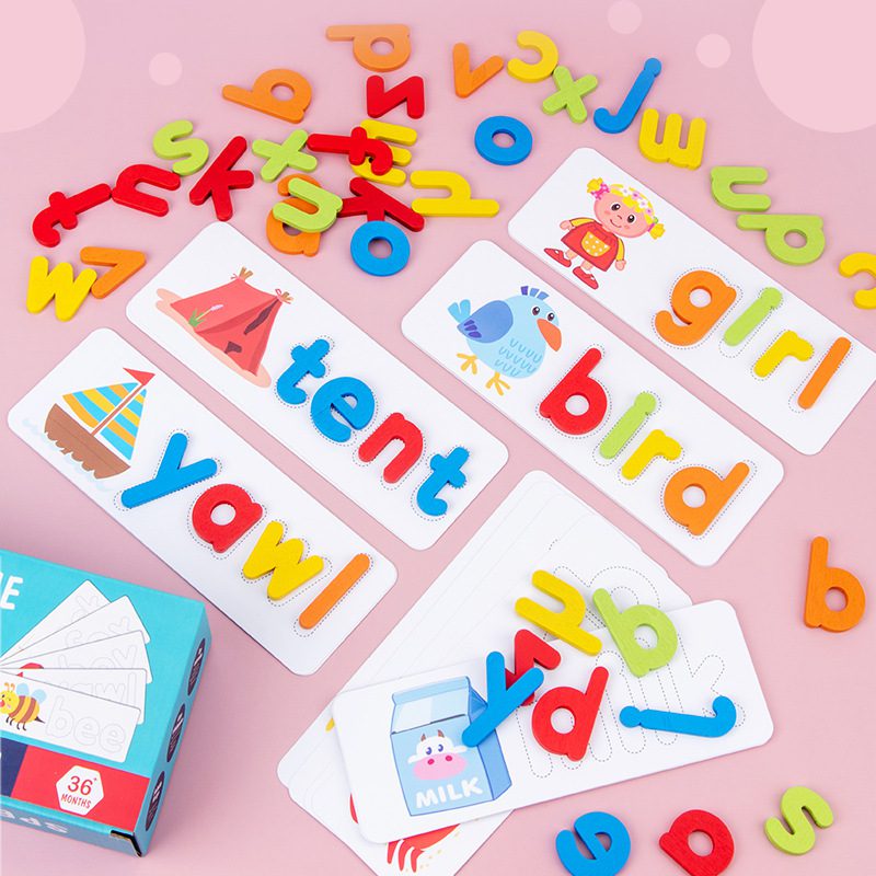 Spelling and Word Building Set – Lowercase Alphabet Matching and Language Development