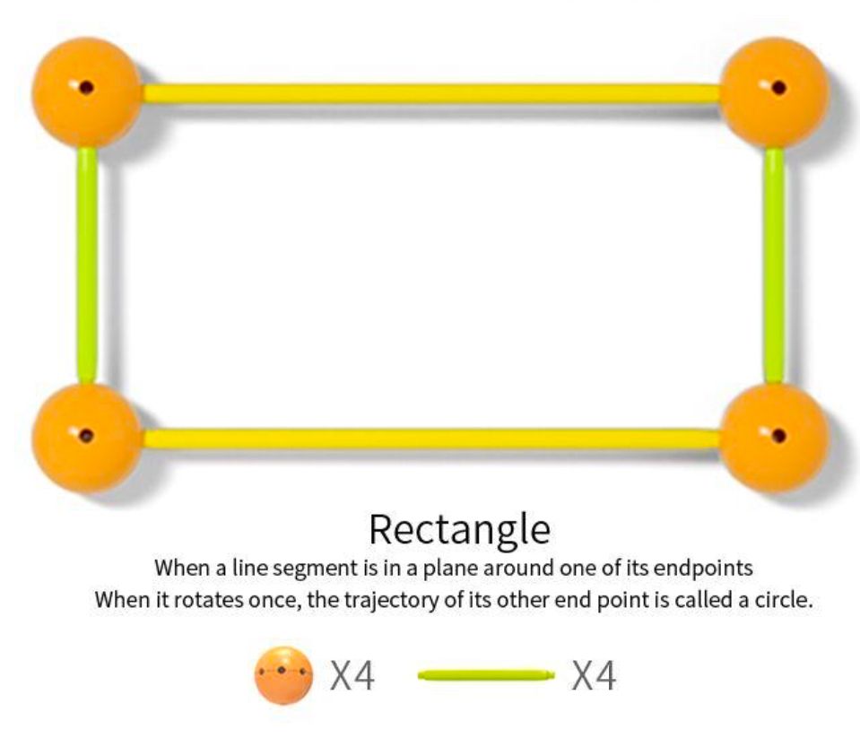 GeoMakers STEM Building Set – 3D Geometric Shapes and Engineering Construction Kit | 84 and 142-Piece Educational Toy for Kids