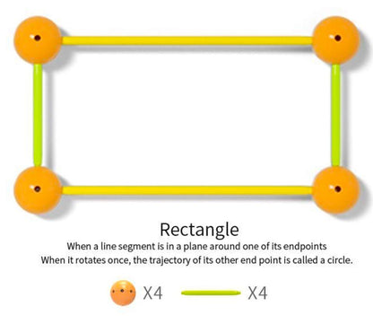 GeoMakers STEM Building Set – 3D Geometric Shapes and Engineering Construction Kit | 84 and 142-Piece Educational Toy for Kids