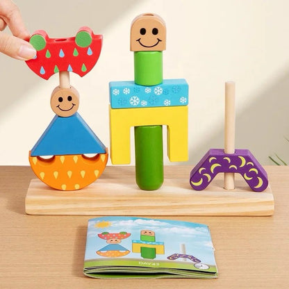 Day and Night Puzzle – Wooden Logic Challenge for Preschoolers