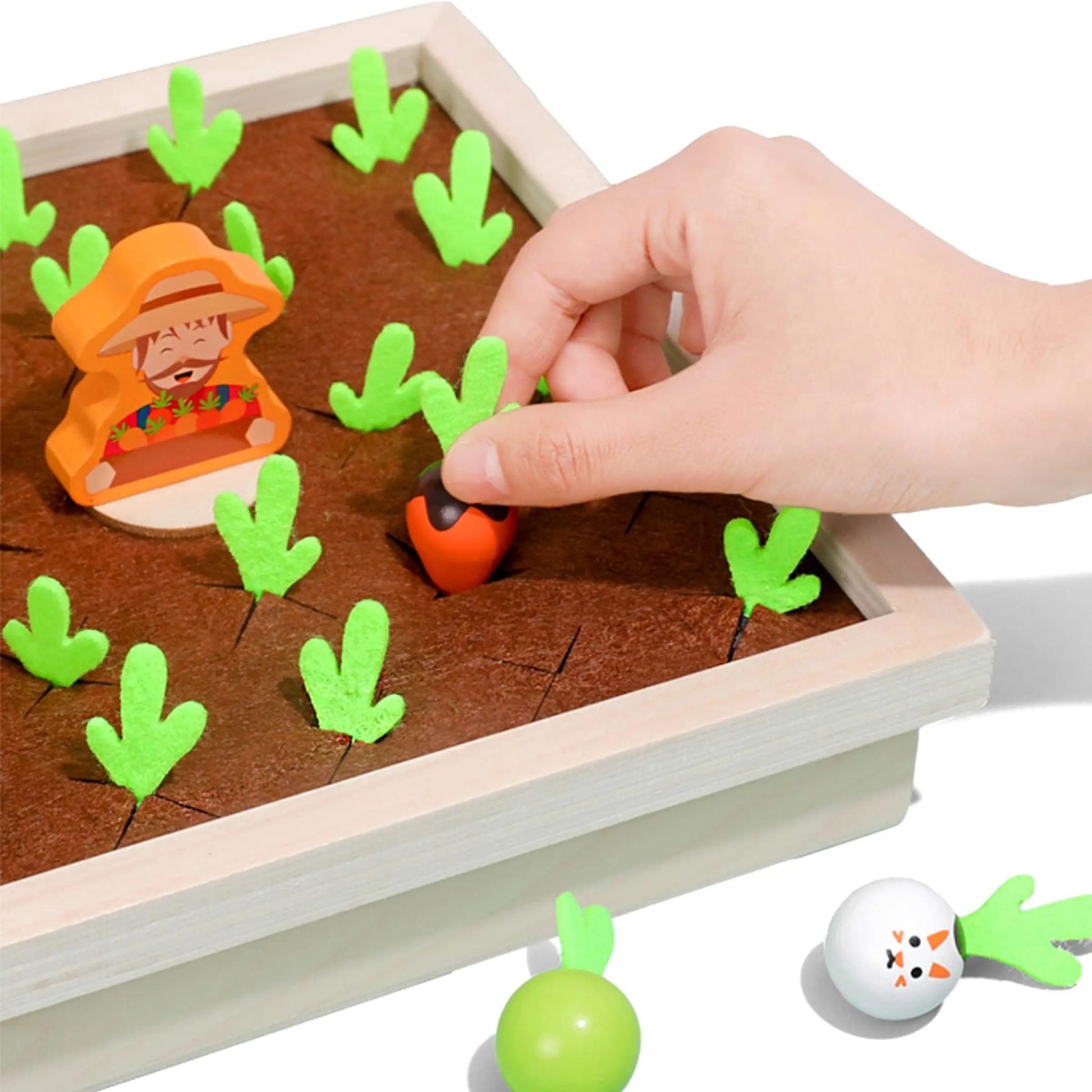 Early learning vegetable toy set for kids cognitive skills