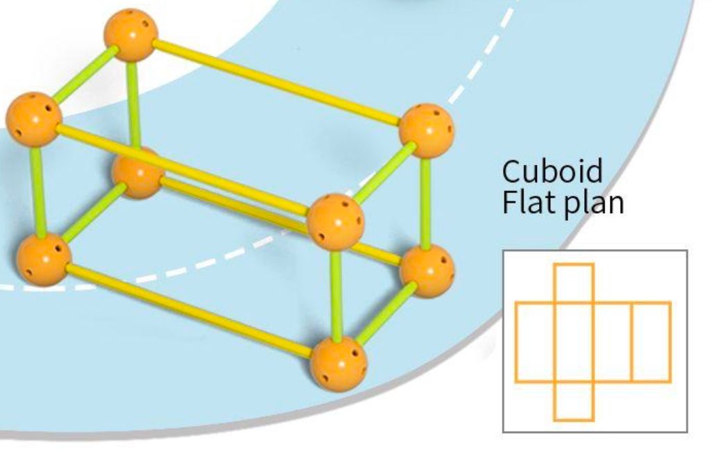 GeoMakers STEM Building Set – 3D Geometric Shapes and Engineering Construction Kit | 84 and 142-Piece Educational Toy for Kids