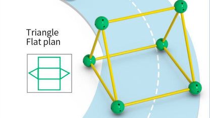 GeoMakers STEM Building Set – 3D Geometric Shapes and Engineering Construction Kit | 84 and 142-Piece Educational Toy for Kids