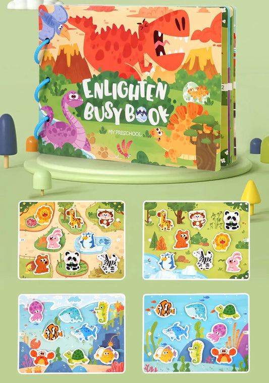 Enlighten busy book - Ages 18 months+