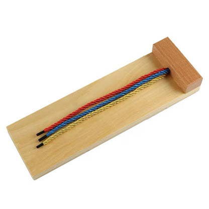 Montessori Braiding Board - Practical Life Fine Motor Activity