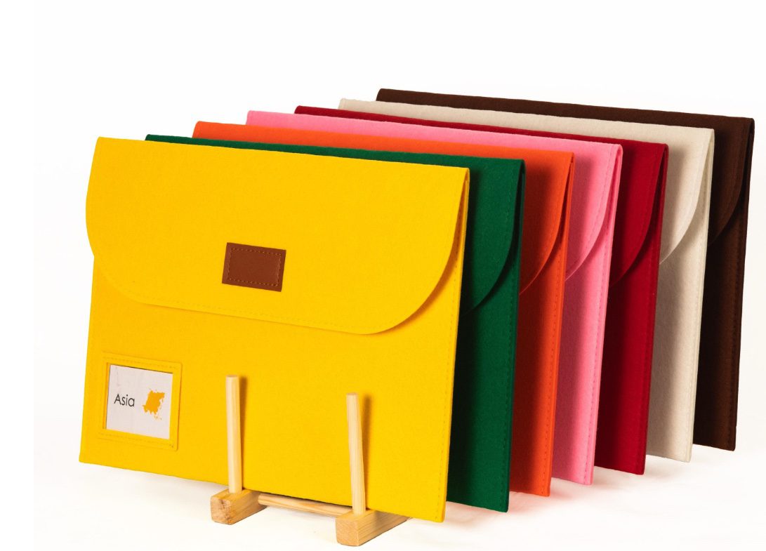 Continent bins and folders