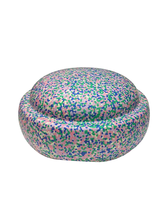 Stepping stone | Multicolored Confetti | Pairs well with rainbow or pastel stepping stone set