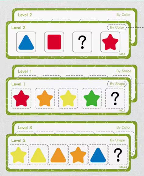 Wooden Bus Shape and Color Coin Drop Activity – Fine Motor Sorting Toy with Pattern Flashcards