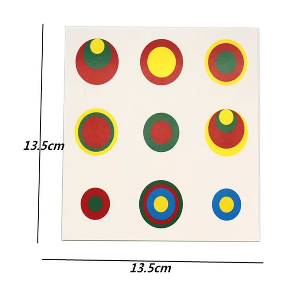 Mini Knobless Cylinders with Control Cards - Montessori Sensorial Material