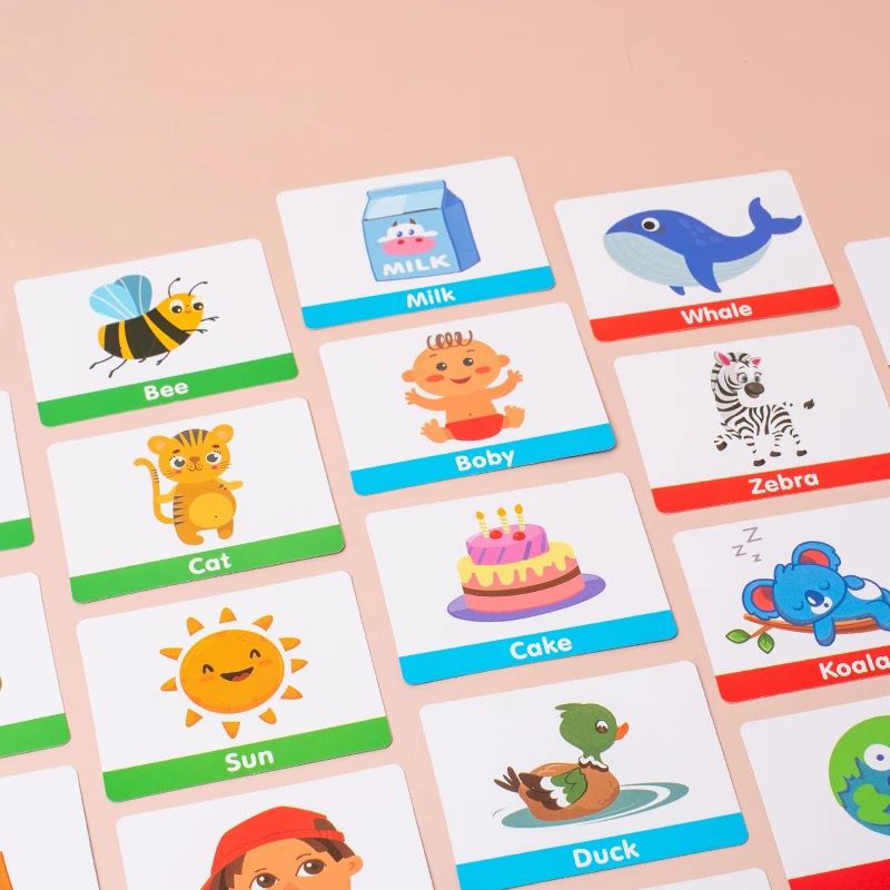 Five Pillars Spelling Game – Wooden Word Building Toy for Early Literacy and Language Development