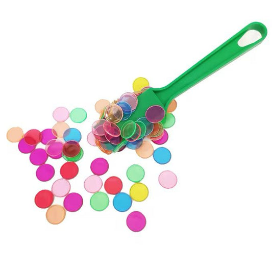 Magnetic Wand and Chips Set - Enhance Sensory Play and Fine Motor Skills