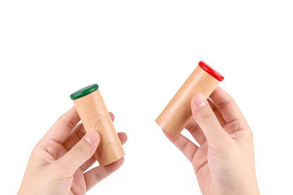 Montessori Sound Cylinders - Sensorial Activity for Auditory Discrimination