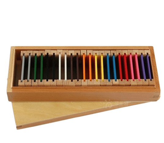 Montessori Color Box 2 - Sensorial Color Matching and Sorting for Visual Discrimination
