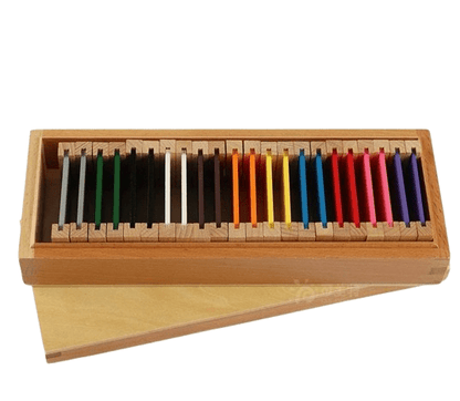 Montessori Color Box 2 - Sensorial Color Matching and Sorting for Visual Discrimination
