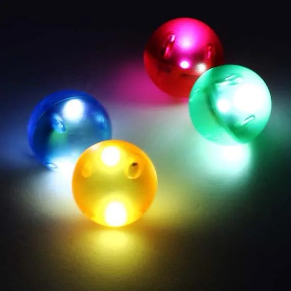 Montessori glow balls designed for sensory exploration and visual development
