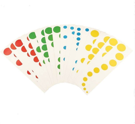 Montessori Knobless Cylinders Control Cards - Sensorial Material