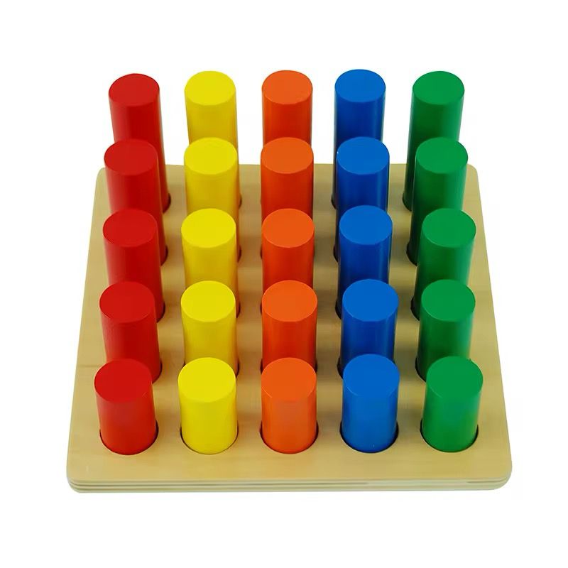 Montessori Cylinder Ladder Puzzle - Sensorial Material