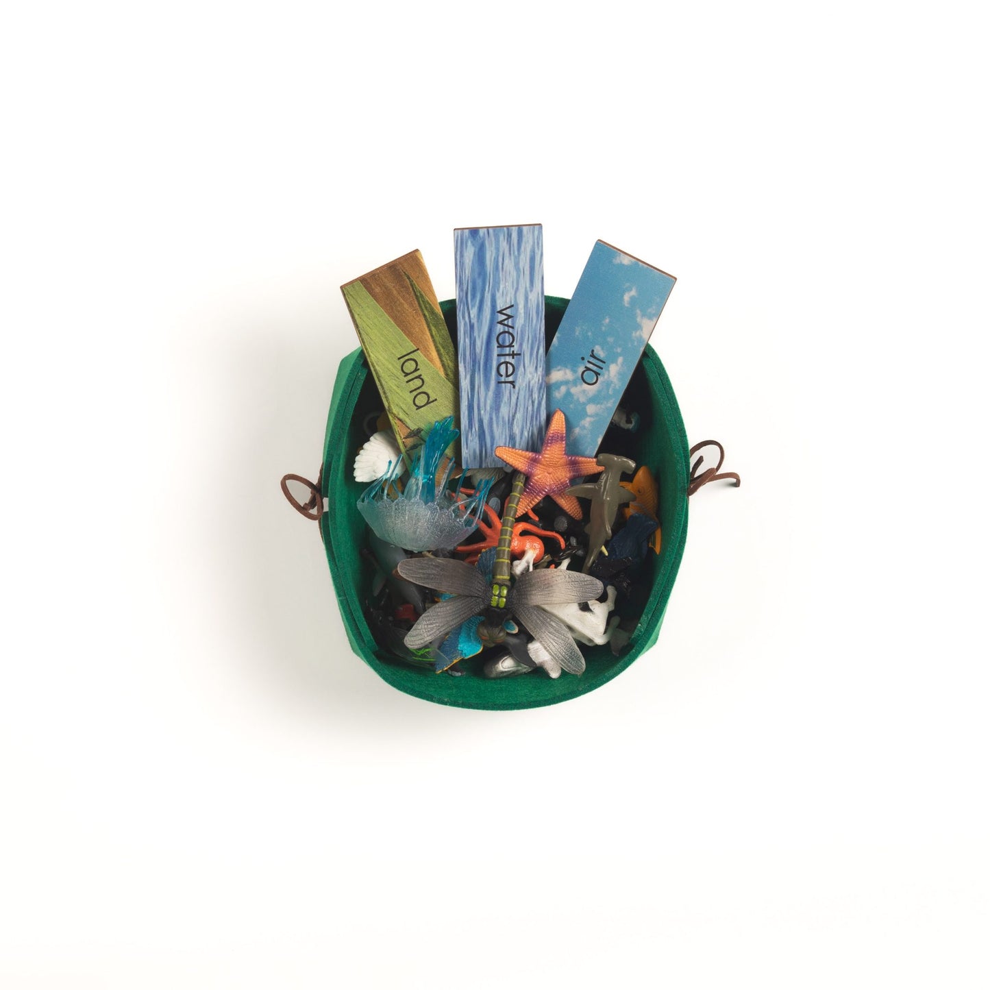 Montessori land water and air sorting cards for hands-on animal classification