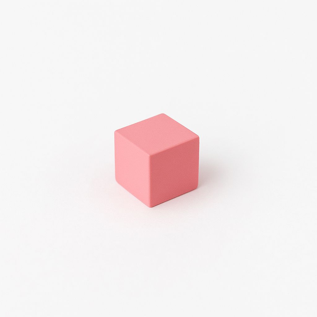 Montessori Pink Tower Replacement Cube - 1 cm Smallest Cube – Hands-On ...