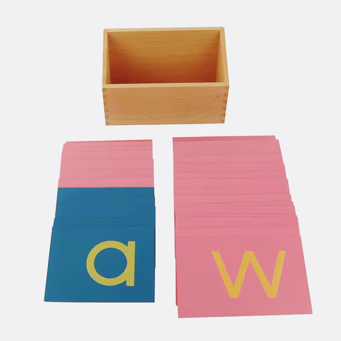 Montessori Print Sandpaper Letters - Lowercase Alphabet Tracing | Montessori Language Material