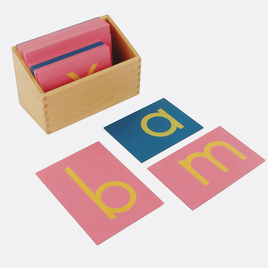 Montessori Print Sandpaper Letters - Lowercase Alphabet Tracing | Montessori Language Material