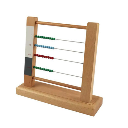 Montessori small bead frame for decimal place value work