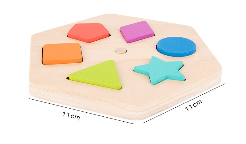 Rotating Color and Shape Sorting Board - For Toddlers and Preschoolers