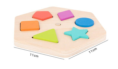 Rotating Color and Shape Sorting Board - For Toddlers and Preschoolers