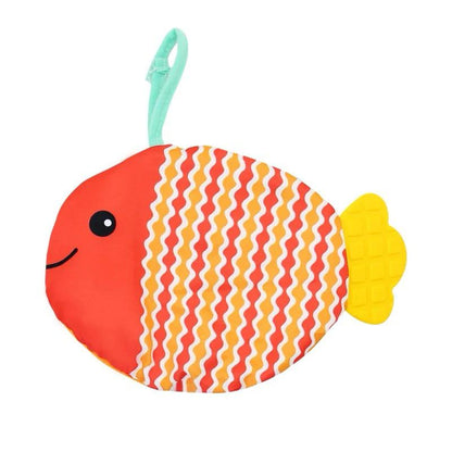Fish-Shaped Sensory Baby Book – Interactive Cloth Book for Early Learning