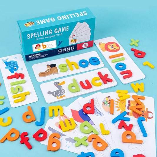 Spelling and Word Building Set – Lowercase Alphabet Matching and Language Development