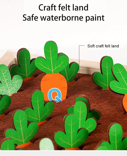 Word Forming Activity – Carrot Alphabet Matching and Spelling Game