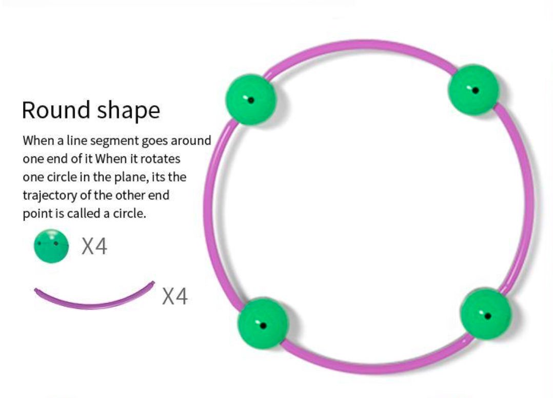GeoMakers STEM Building Set – 3D Geometric Shapes and Engineering Construction Kit | 84 and 142-Piece Educational Toy for Kids