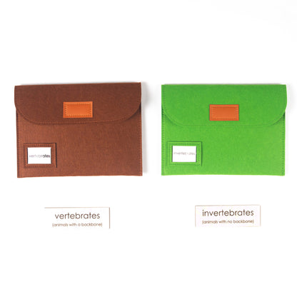 Montessori Vertebrates and Invertebrates Classification Set - Zoology Animal Sorting Material